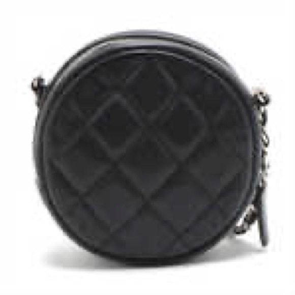 Chanel Quilted Round Caviar Chain Shoulder Bag Silver 2020 - Picture 2 of 7